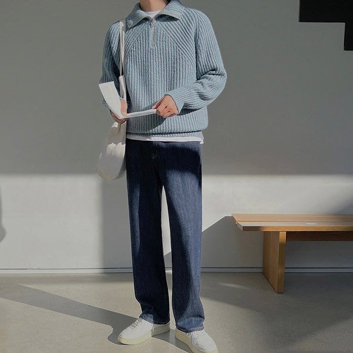 vMaren | Warm Half-Zip Sweater