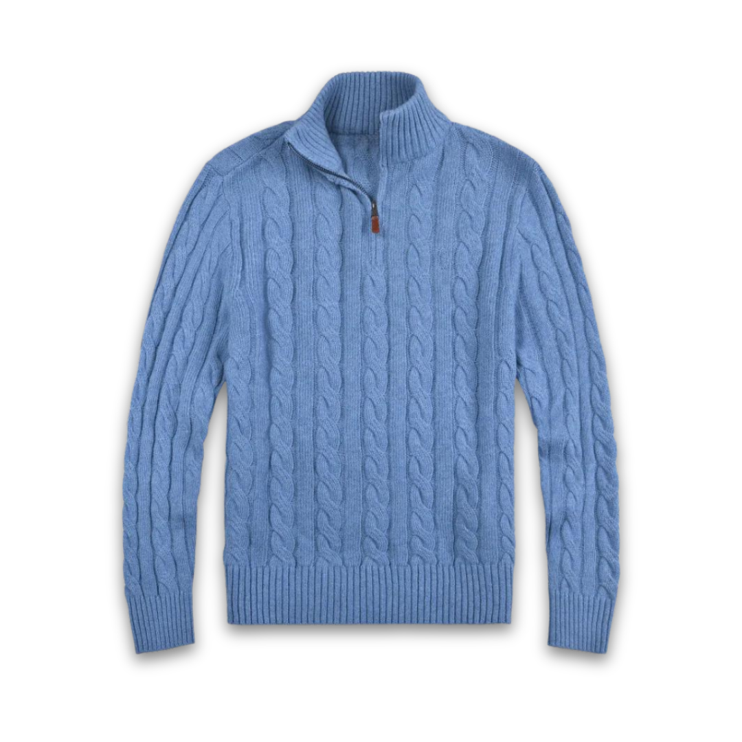 vMaren | Half-Zip Sweater Old-School Design