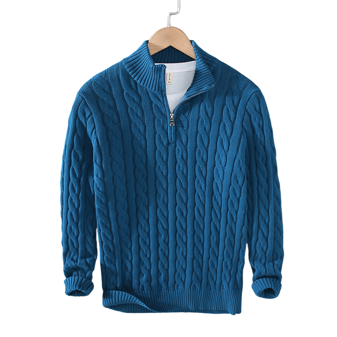 vMaren | Half-Zip Sweater Old-School Design