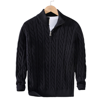 vMaren | Half-Zip Sweater Old-School Design