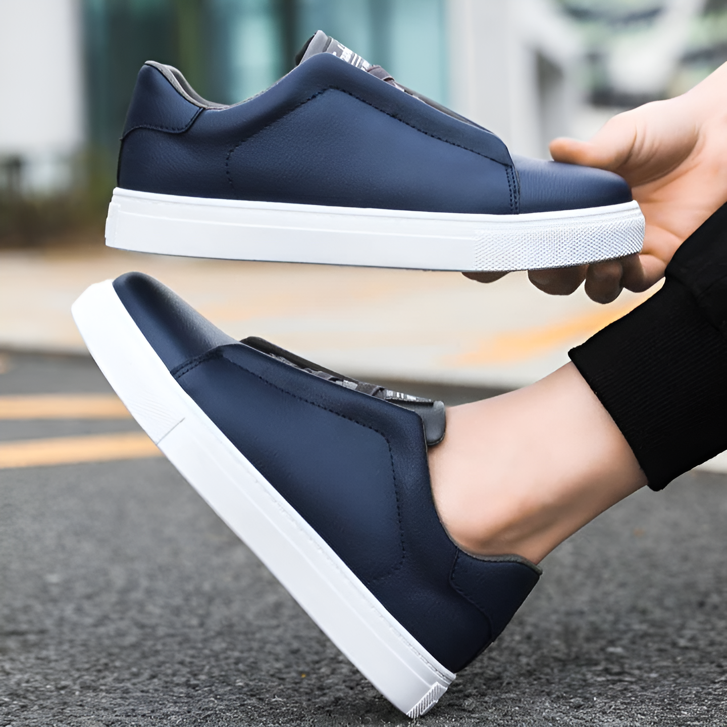 Maximalia | Urban Slip-On Sneakers