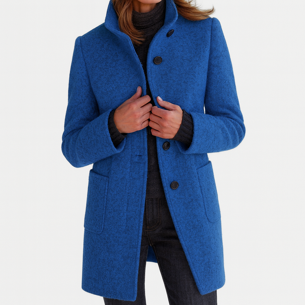 Women’s High-Collar Coat