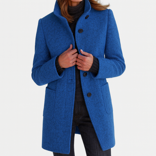 Women’s High-Collar Coat
