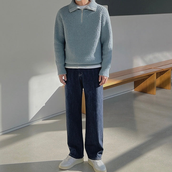 vMaren | Warm Half-Zip Sweater