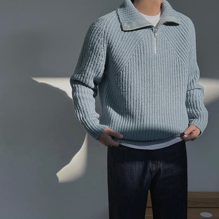 vMaren | Warm Half-Zip Sweater