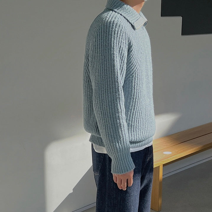 vMaren | Warm Half-Zip Sweater