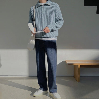 vMaren | Warm Half-Zip Sweater